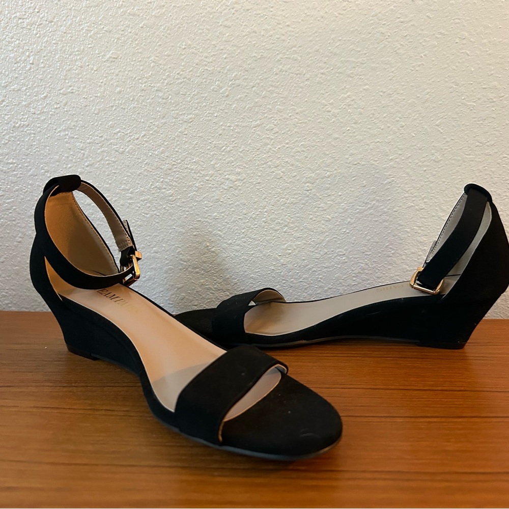 Ankle Strappy Black Summer Casual Sandals